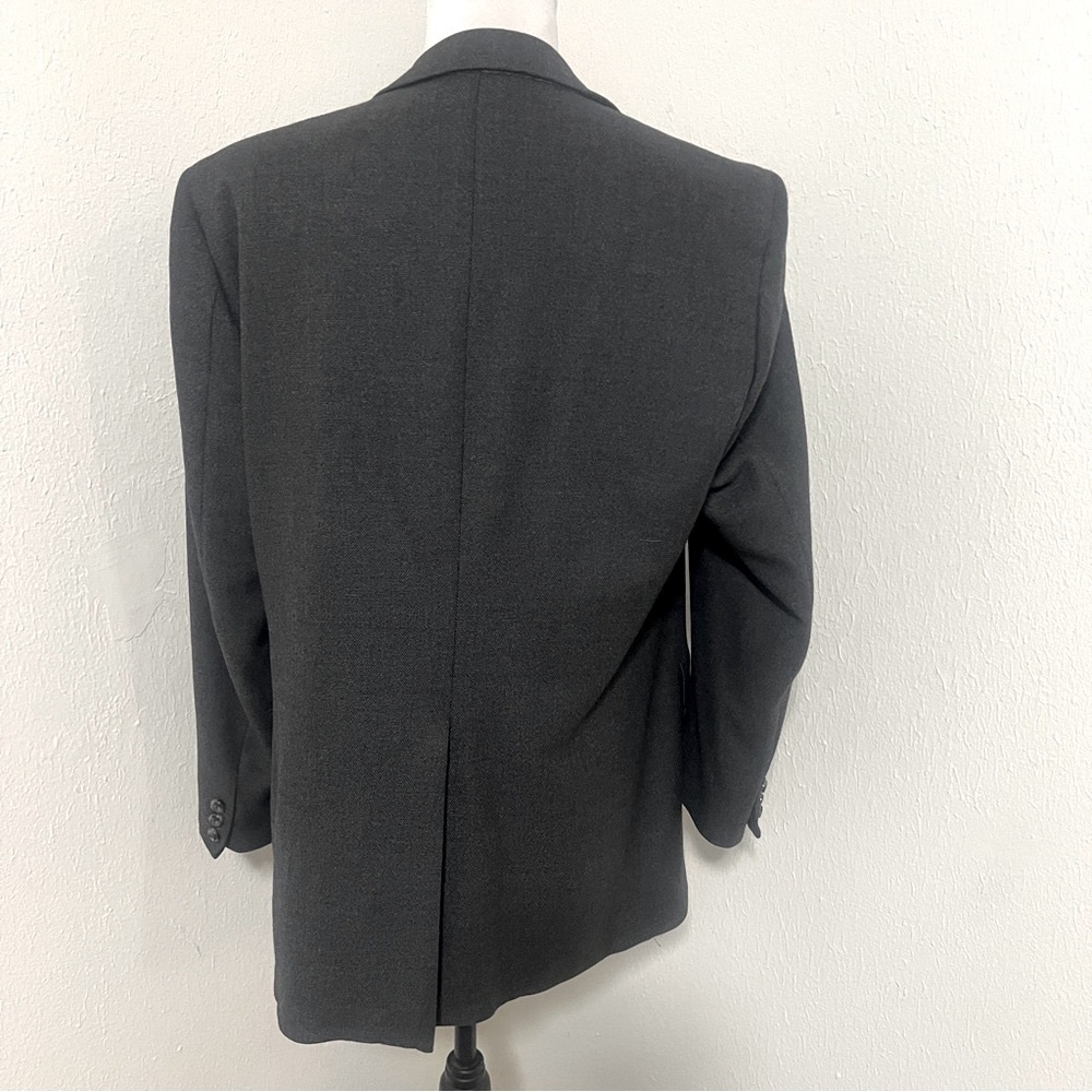 All Pure Wool Parkridge Executive From Norton Ditto Mens Blazer Jacket Gray - Picture 4 of 13